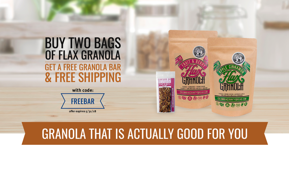 Flax Granola Promo
