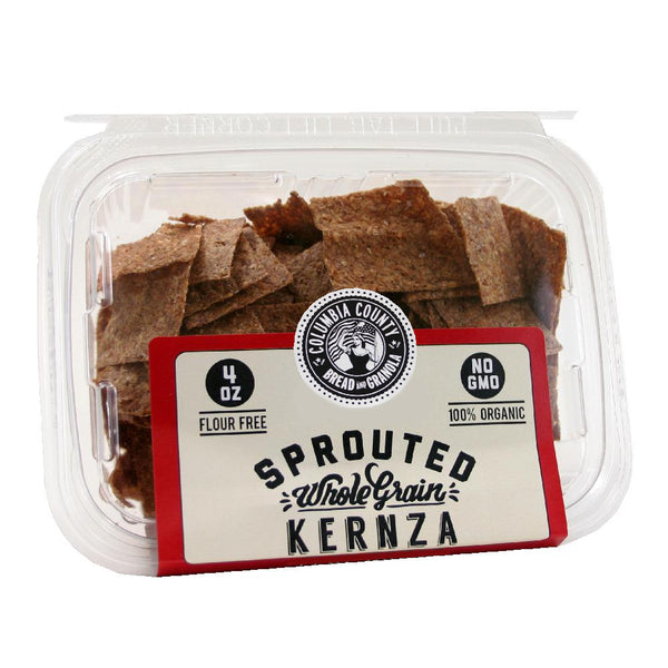 Sprouted Kernza Flat Bread Crisps
