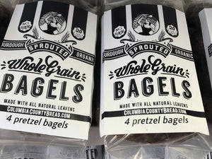 Sprouted Whole Grain Bagels - 4x (4-pack) - 16 Bagels total