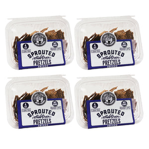 Pretzel Flat Bread Crisp 4 pack