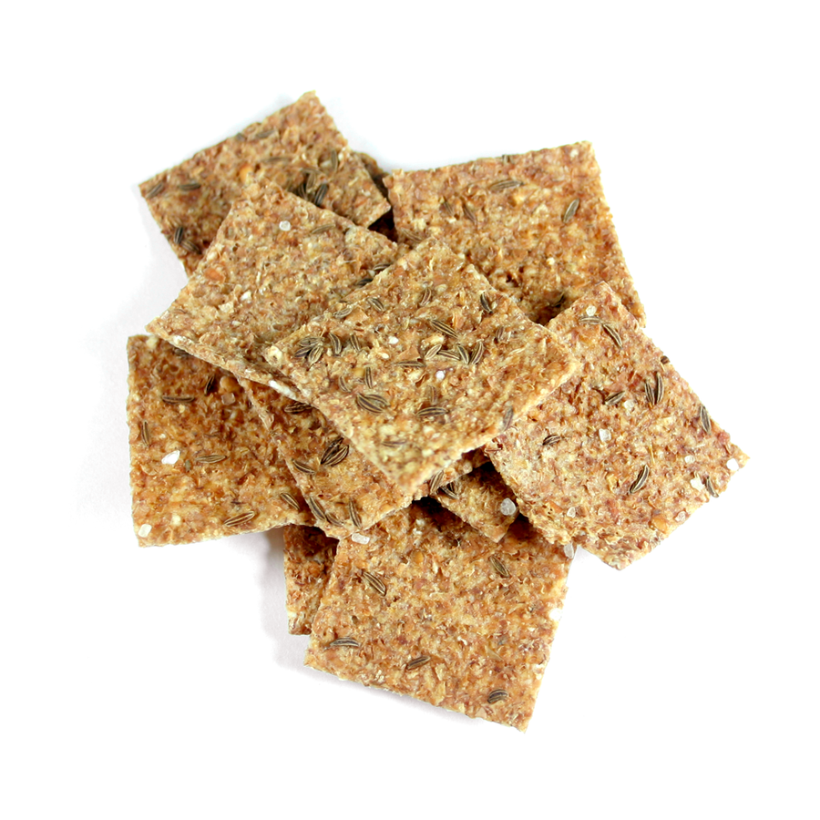 Rye Caraway Flat Bread Crisps