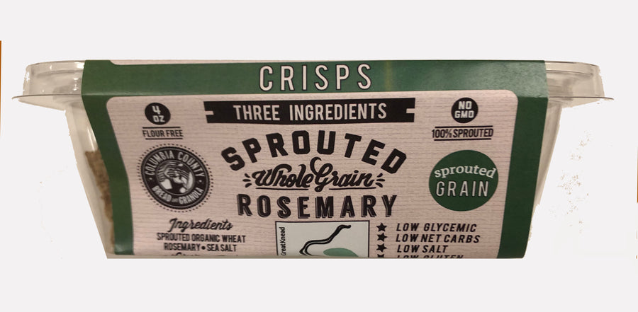 Rosemary Flat Bread Crisps