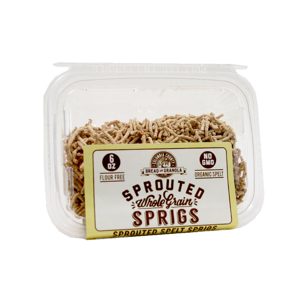 Sprouted Organic Sprigs - Whole-Grain Sprigs 4oz